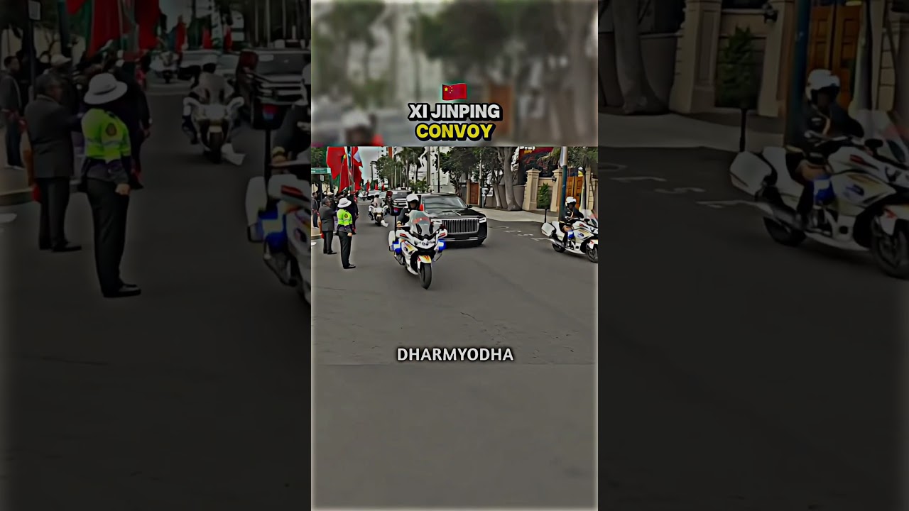 Most Biggest Convoy #modi #trump #biden #putin #respect #sigma #politics