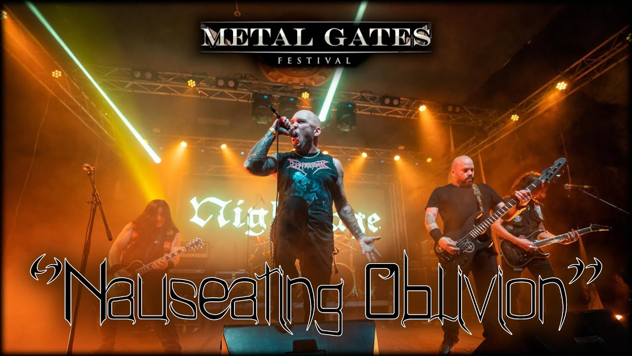 Nightrage   Nauseating Oblivion MulticamMetal Gates Fest  2022