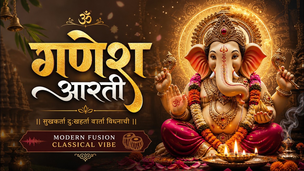 Jai Ganesh Deva Aarti ✨ (Modern Fusion) | Soulful Classical Devotional 2026