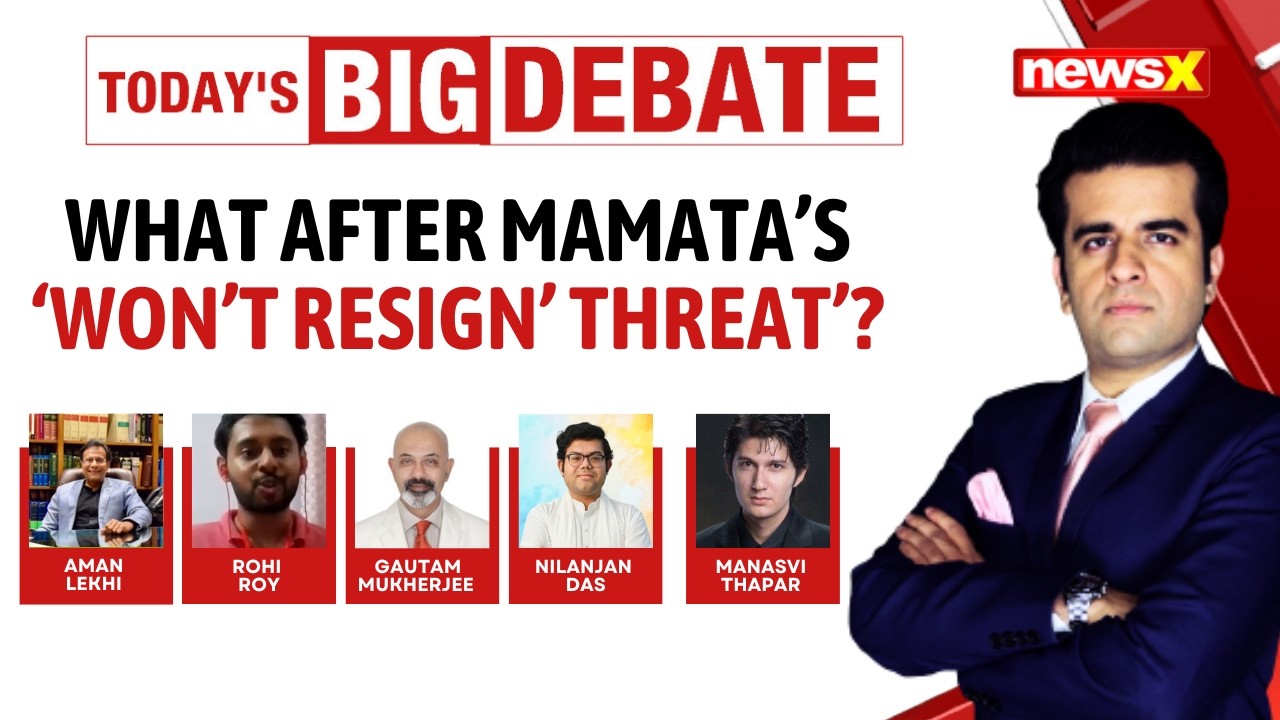 Mamata Doubles Down on &lsquo;Won&rsquo;t Resign&rsquo; Threat | Refusal Leaves Crisis Door Open? | NewsX