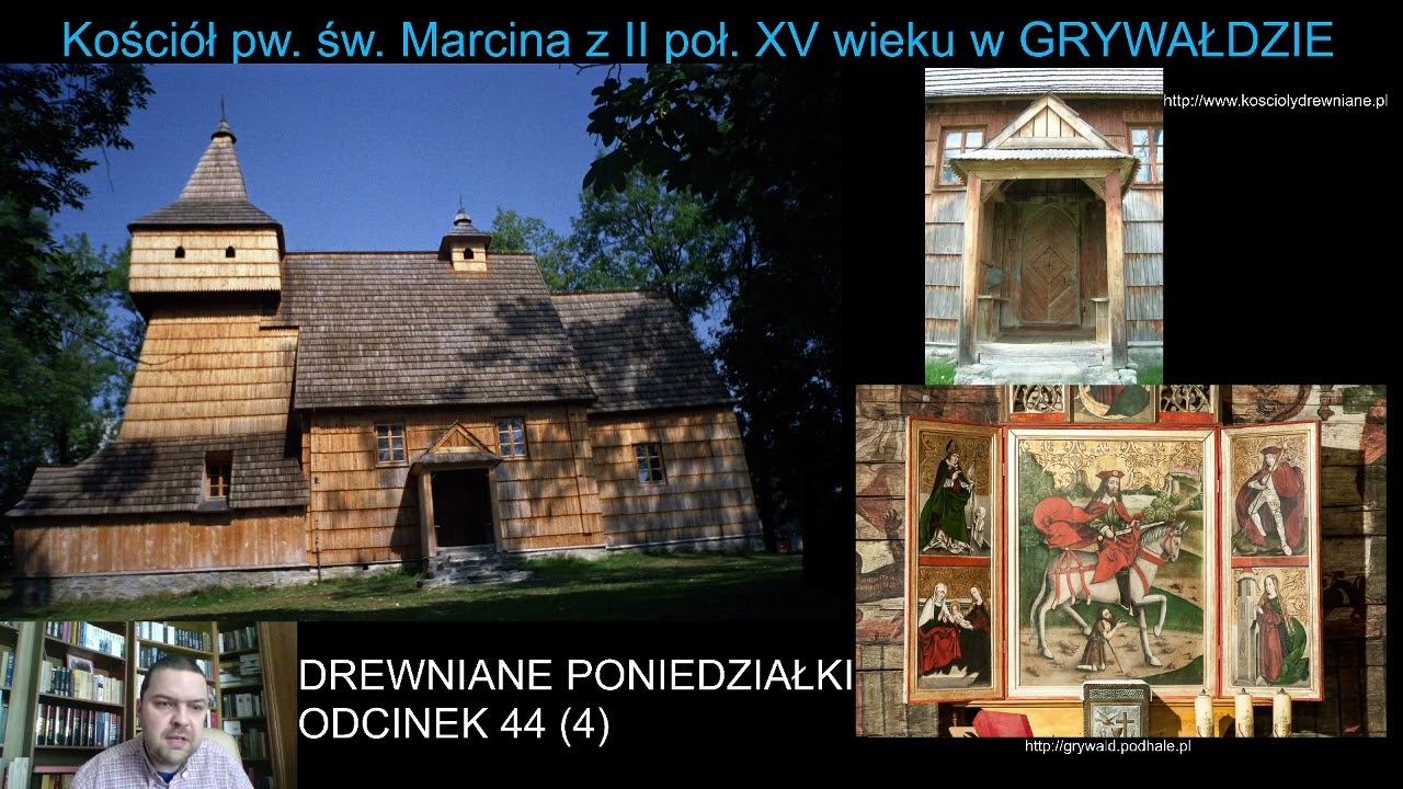 GRYWAŁD - kości&oacute;ł pw. św. Marcina z II poł. XV w.