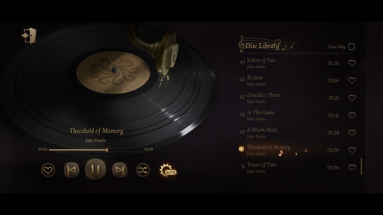 [Identity V] Disc Library_ Threshold of Memory