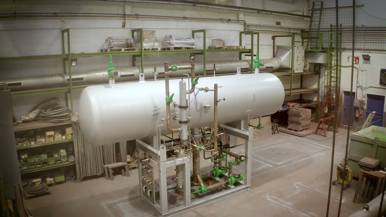 NH3/CO2 Cascade Spray Chillers - INTEGASA