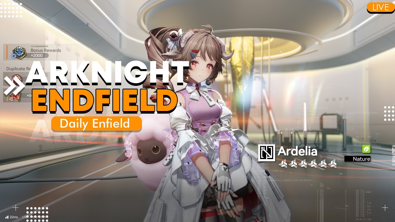 Harus banget Ardelia yah - Arknights Enfield