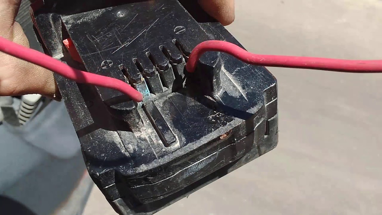 Jumpstarting My Truck With A Milwaukee Battery