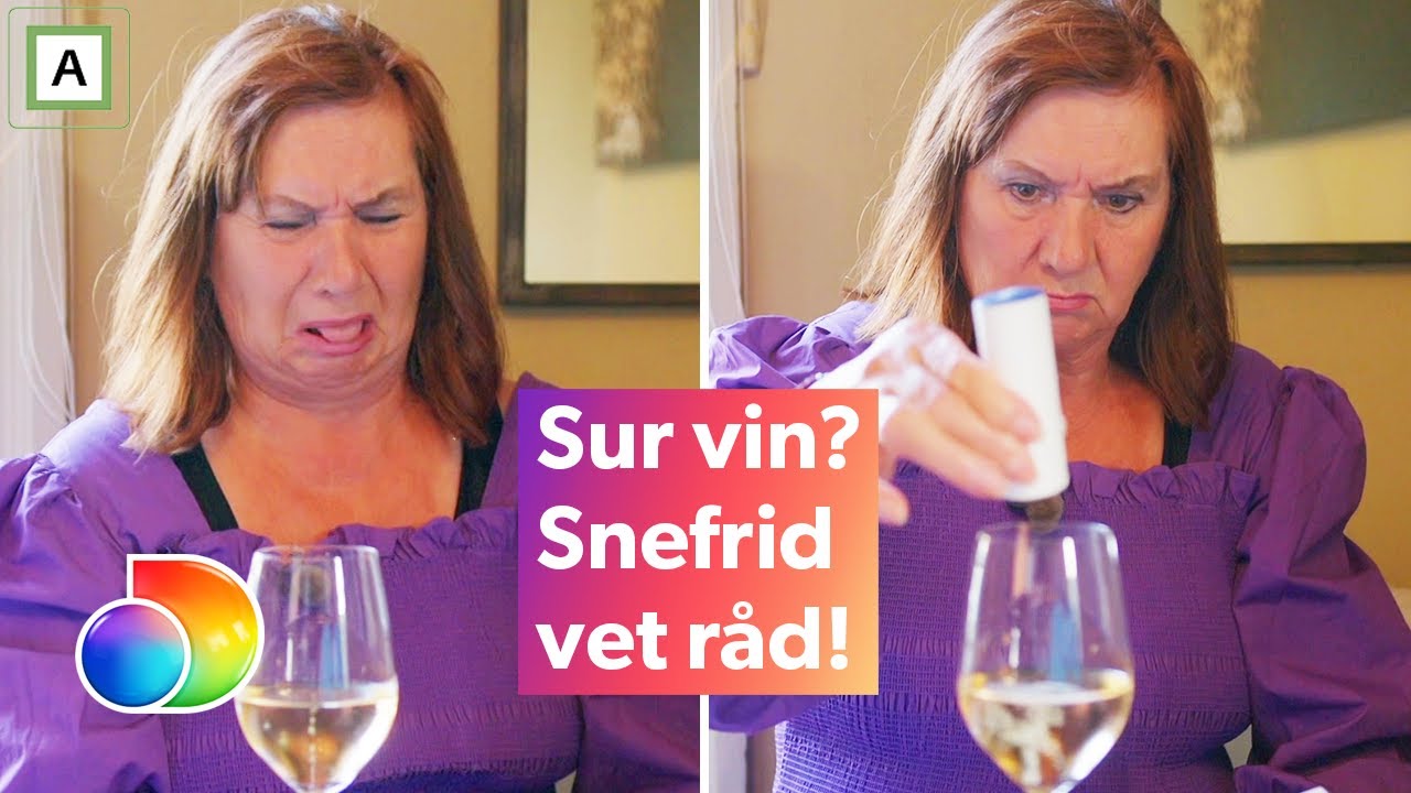 Snefrid og Erik blir influensere | Snefrid fikser en sur vin | discovery+ Norge