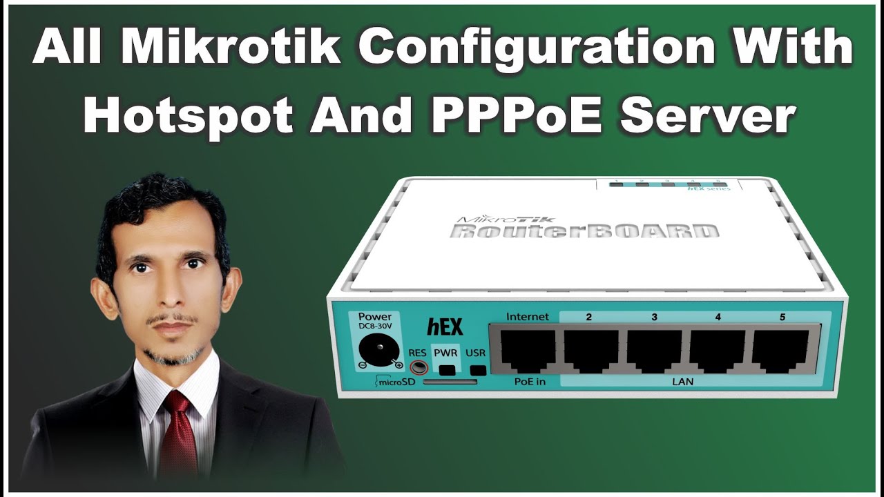 All Mikrotik Configuration With Hotspot And PPPoE Server | Complete Video Mikrotik Configuration