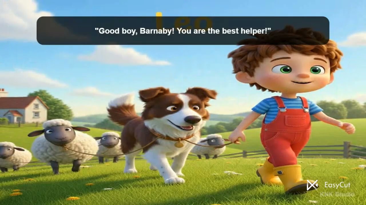 Kids Playing with Animals in Village 🐄🐐 | Fun Learning Rhyme #kidslearning #nurseryrhymes 