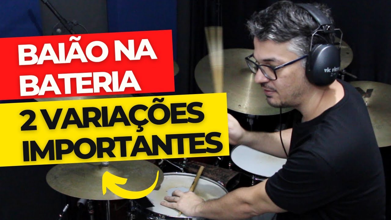 Aula de Baião na Bateria (2 Variações importantes)