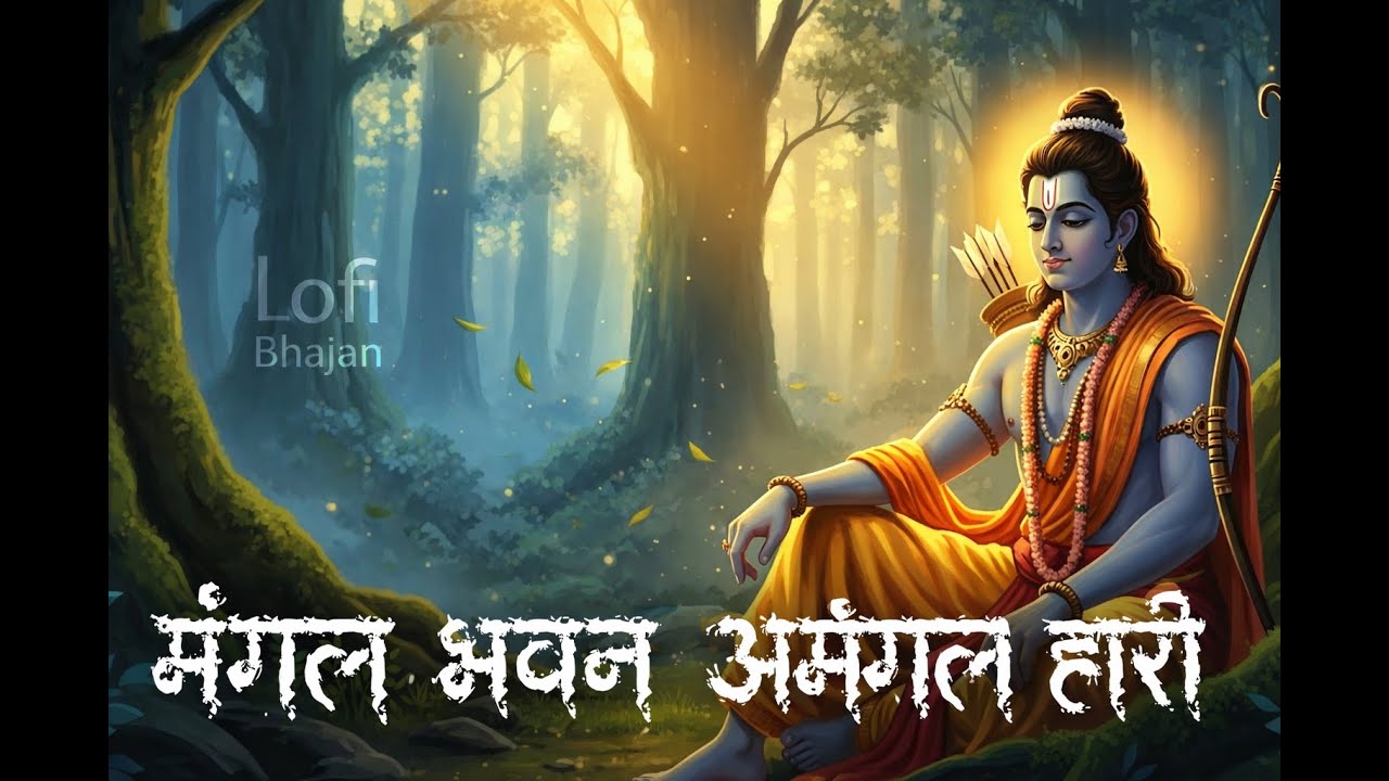 Ram Siya Ram Lofi Bhajan | Shree Ram Chant | मंगल भवन अमंगल हारी | Ramayan Chaupai - Lyrical