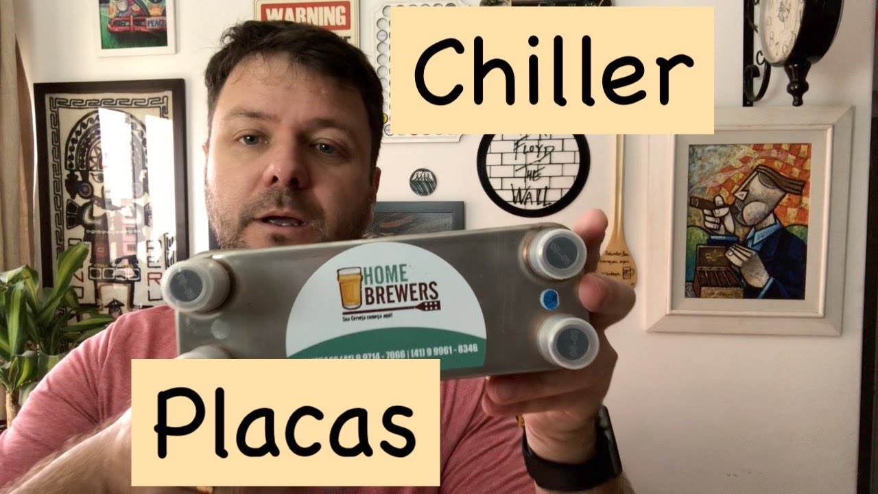 Chiller de placas - Como usar? Homebrewers