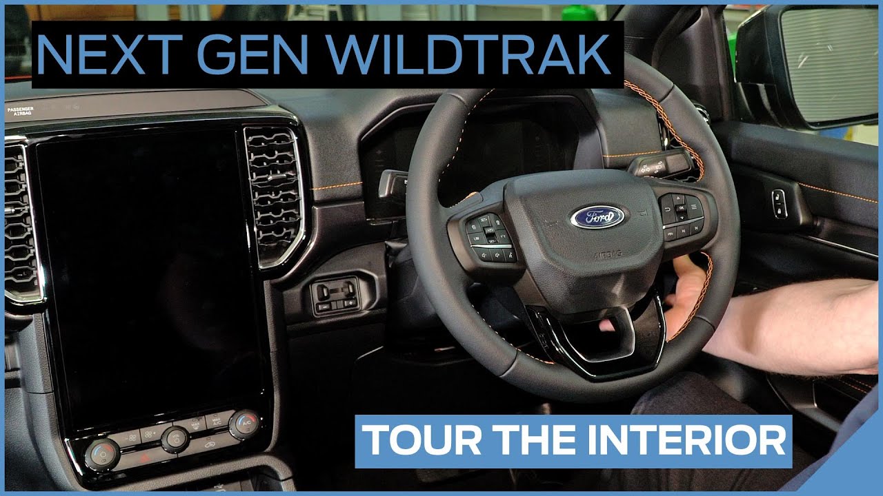 Ranger Wildtrak нового поколения &mdash; обзор интерьера