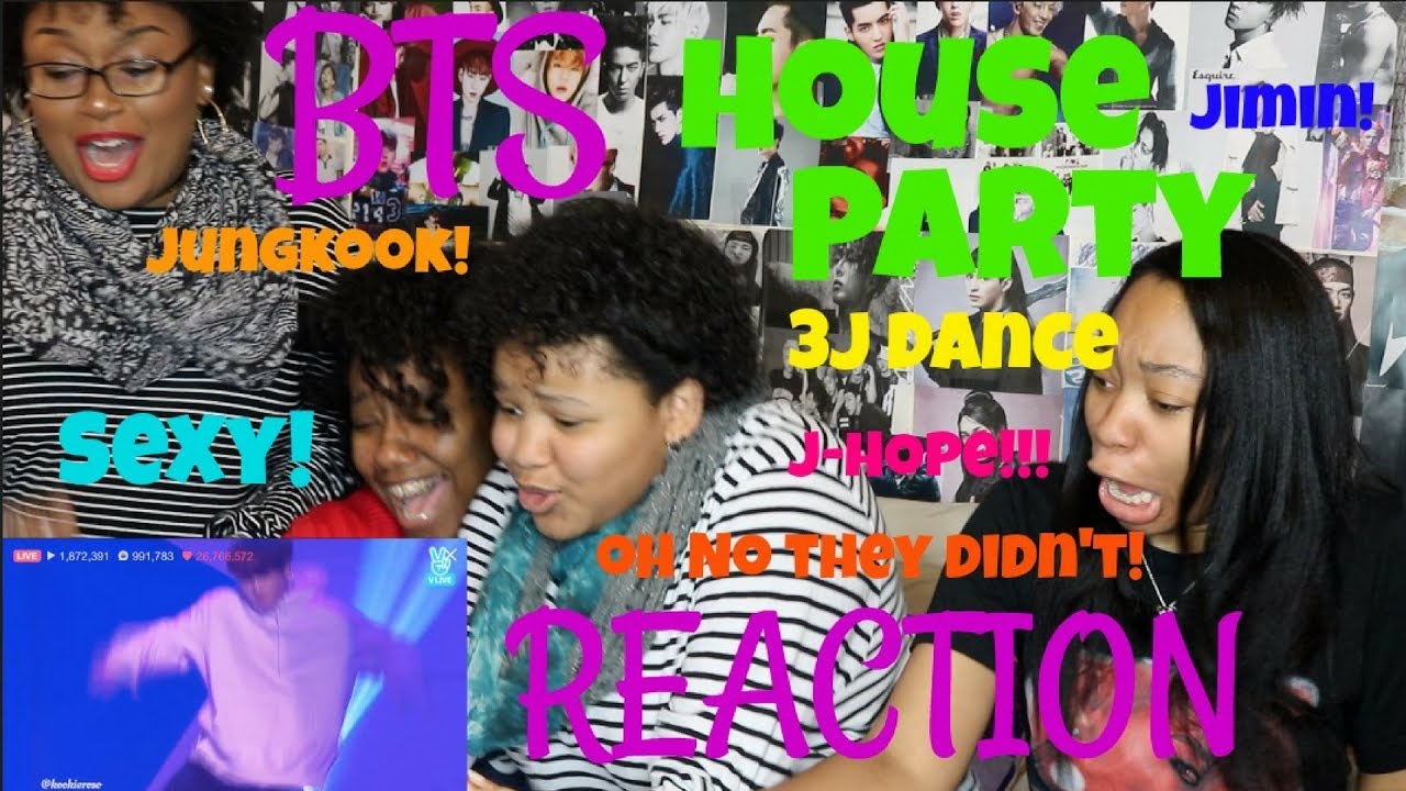 BTS HOME PARTY (3J) J-Hope, Jimin & Jungkook Dance REACTION