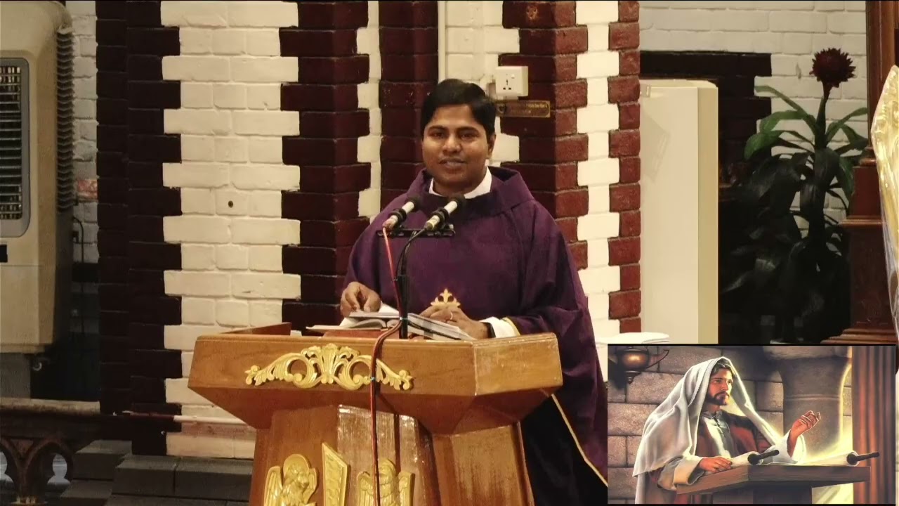 Thursday of the 3rd week of Lent Homily by Rev Fr. Joseph Kyaw Thet 12.3.2026(Thursday)