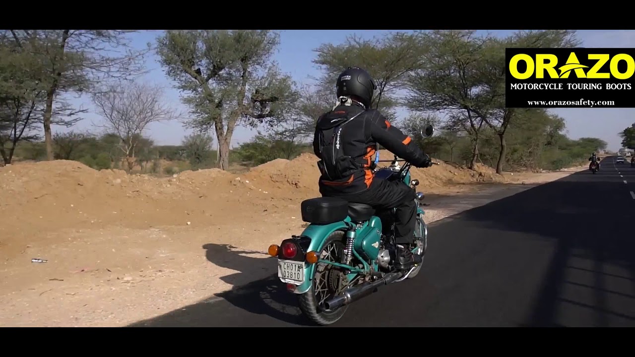 ORAZO motorcycle riding boots