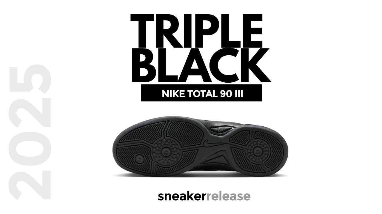 Nike Total 90 III TRIPLE BLACK (2025) &ndash; The ICON Returns!