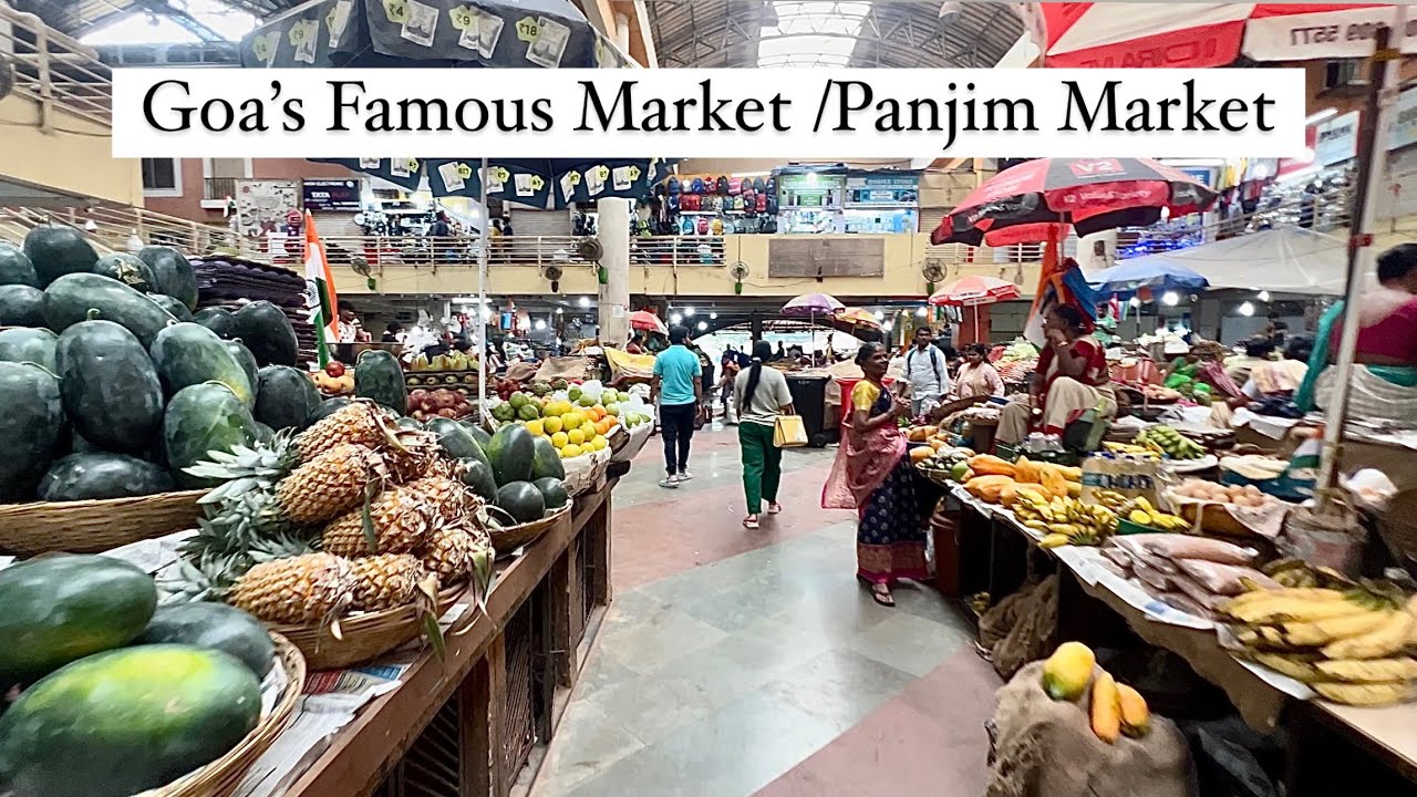 Goa’s Famous Local Market | Old Panjim Market | Shopping for everything | Ep07