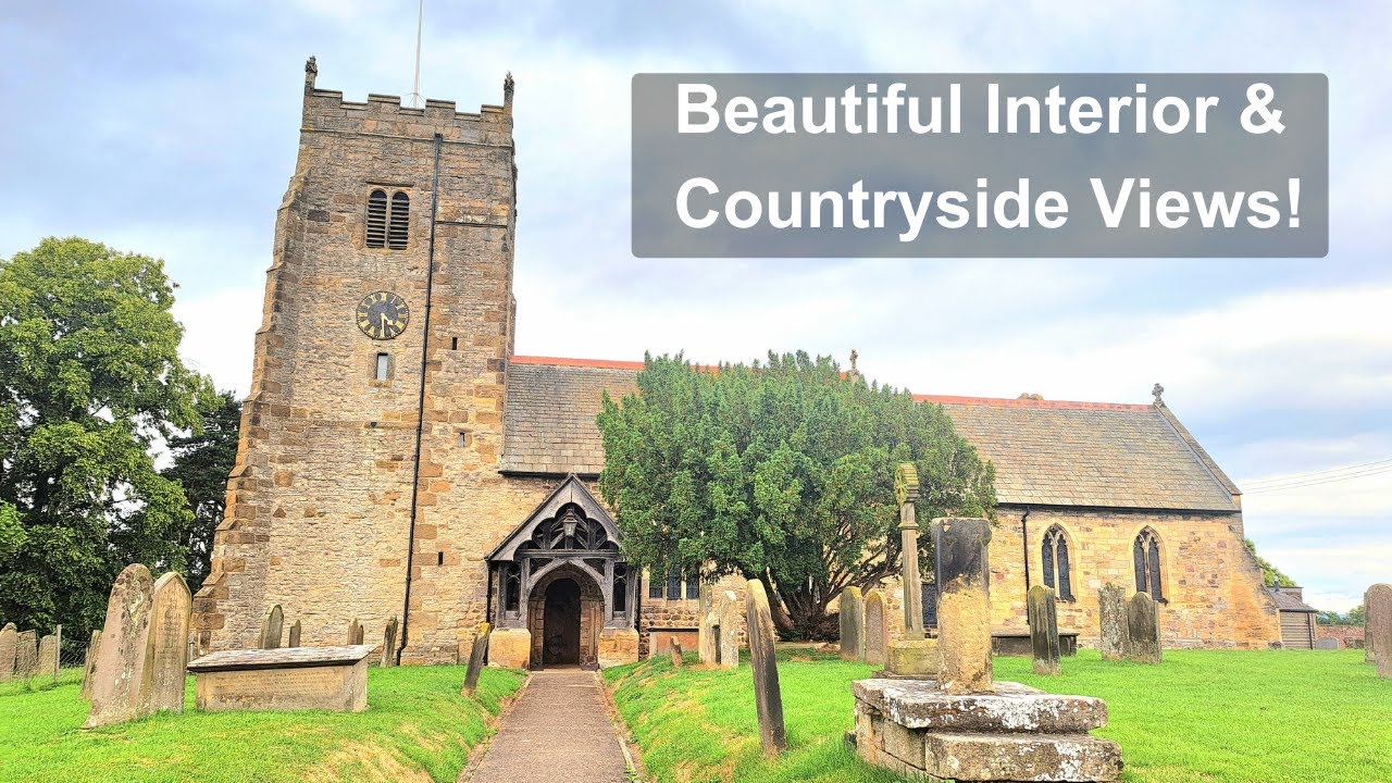 I Explore All Saints Church - an OLD 12th Century Church With Beautiful Interior