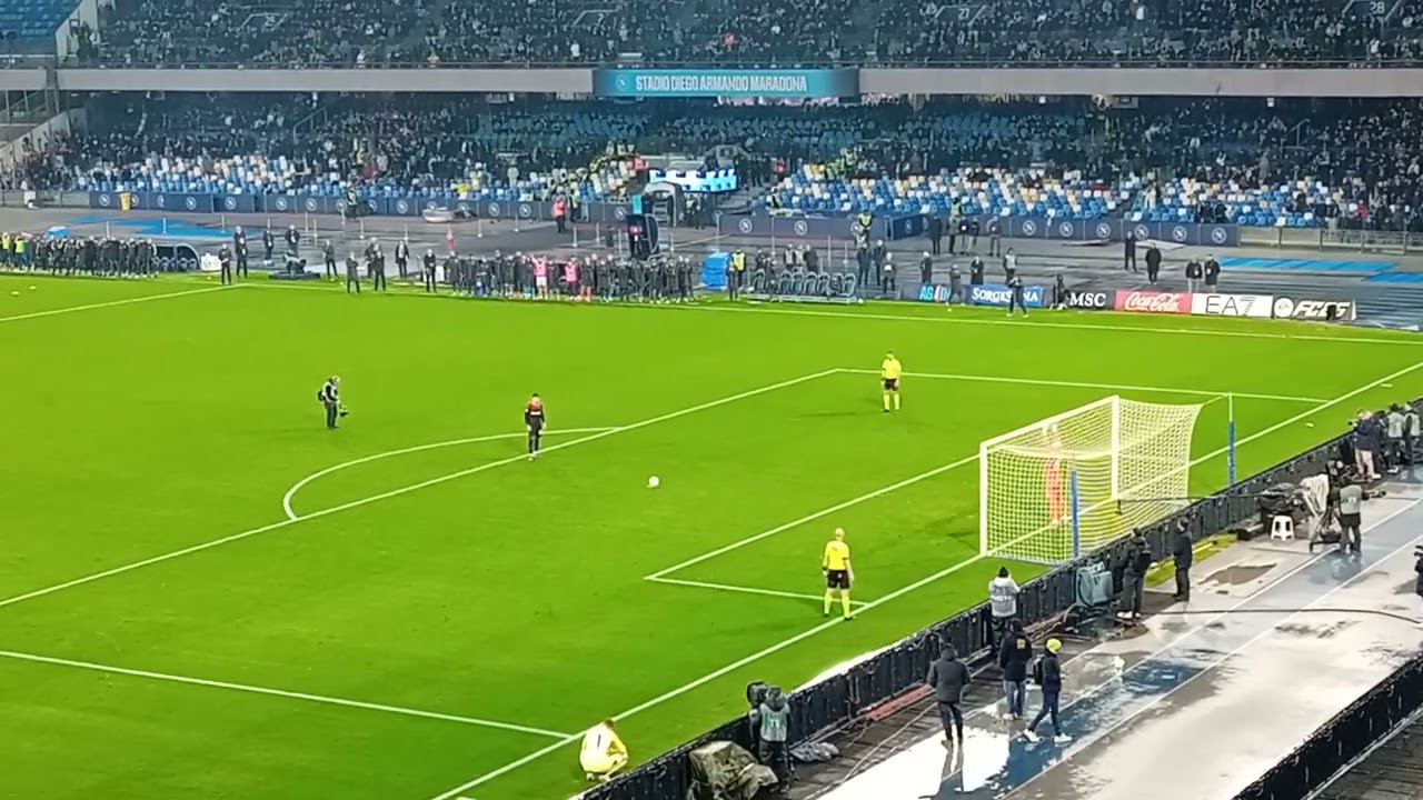 Napoli-Como 7-8 Cdr- Coppa Italia Calci di Rigore- Parte 1  LIVE DALLO STADIO
