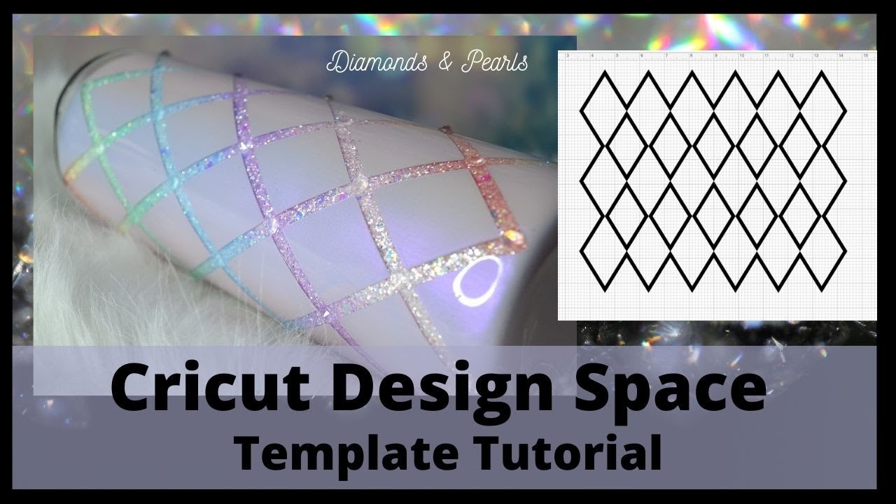Diamonds & Pearls Diamond Template Tutorial for Cricut Design Space