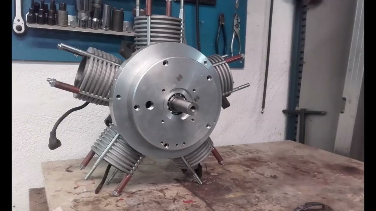 Homemade Radial engine part 1