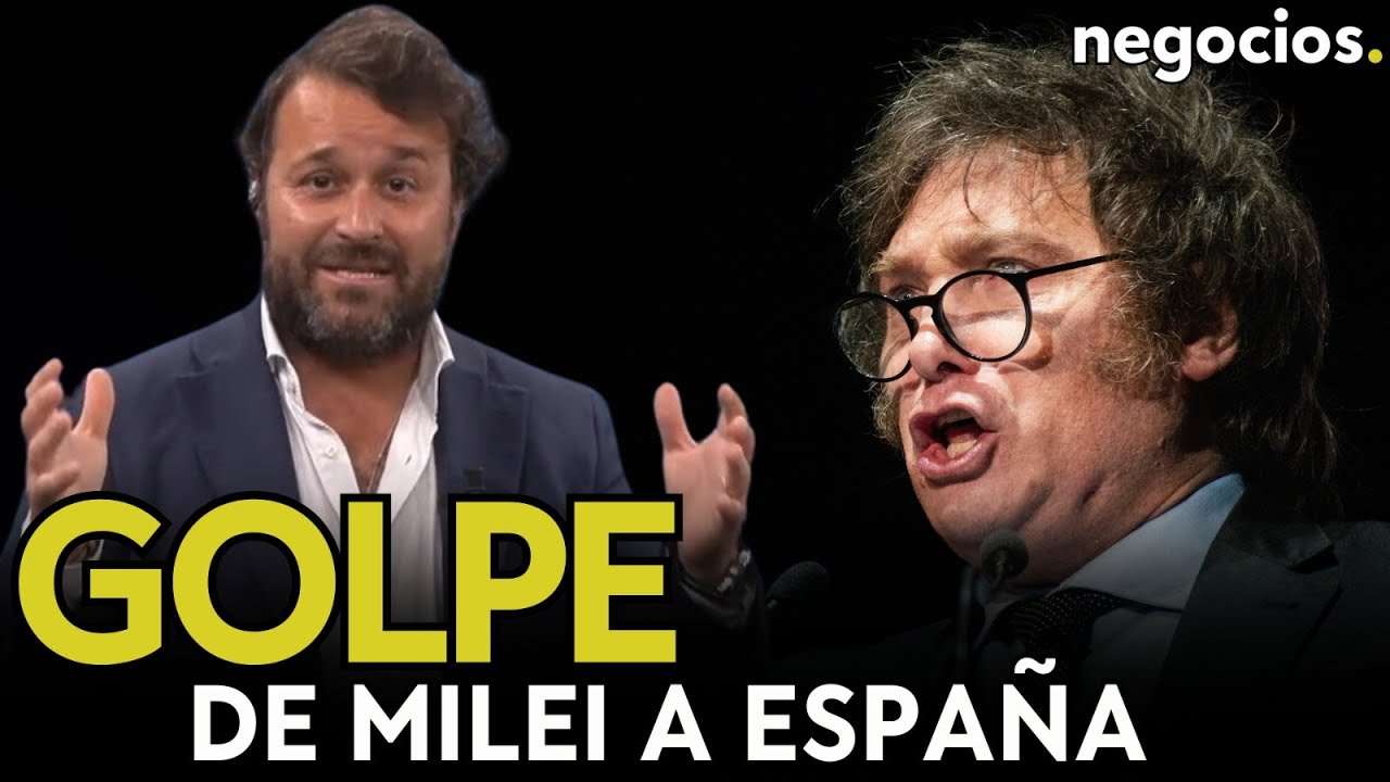 Milei pone orden en España: arremete contra la mujer 