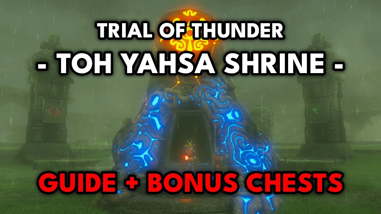 Trial of Thunder Quest Guide & Toh Yahsa Shrine | Zelda: Breath of the Wild | Switch 2