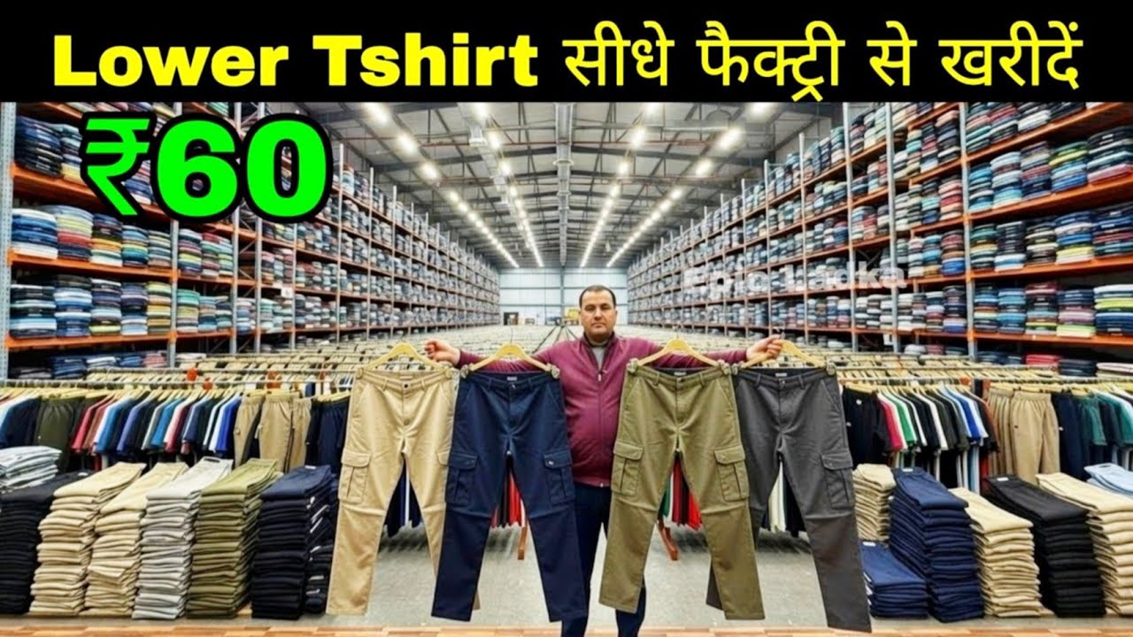 Branded T-shirt wholesale market in Delhi / T-shirts - Lower Wholesale