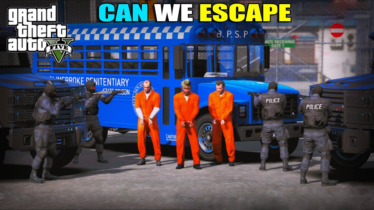 WE NEED TO ESCAPE FROM PRISON | GTA 5 | AR7 YT