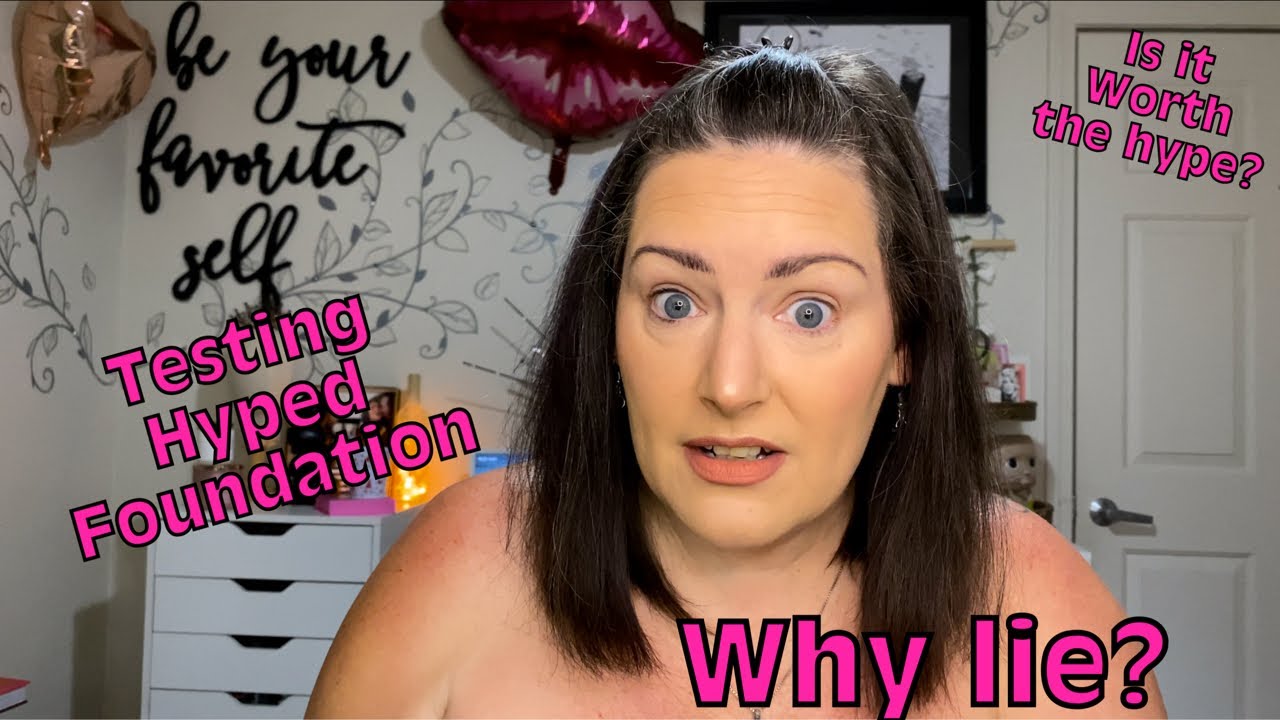 Testing a new (to me) foundation #newmakeup #makeupover40