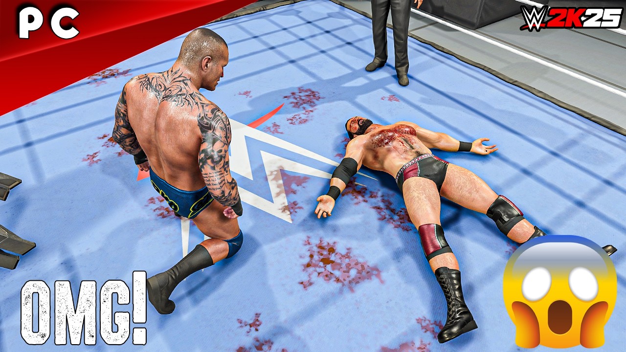 💥Randy Orton Brutally attacks Drew McIntyre💥in WWE 2K25