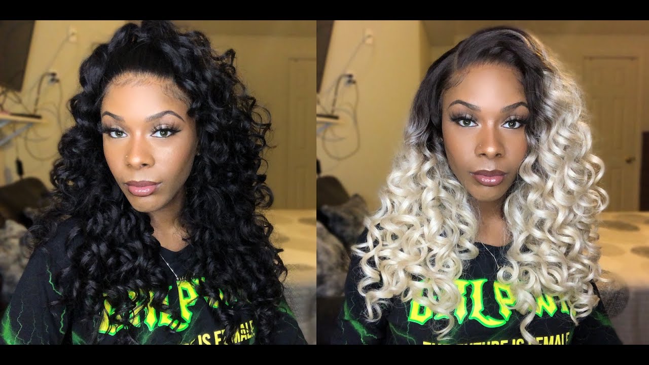 Same Wig Two Different Colors |  Bobbi Boss Glueless HD Transparent Lace Wig - MLF459 Lourdes | HSF