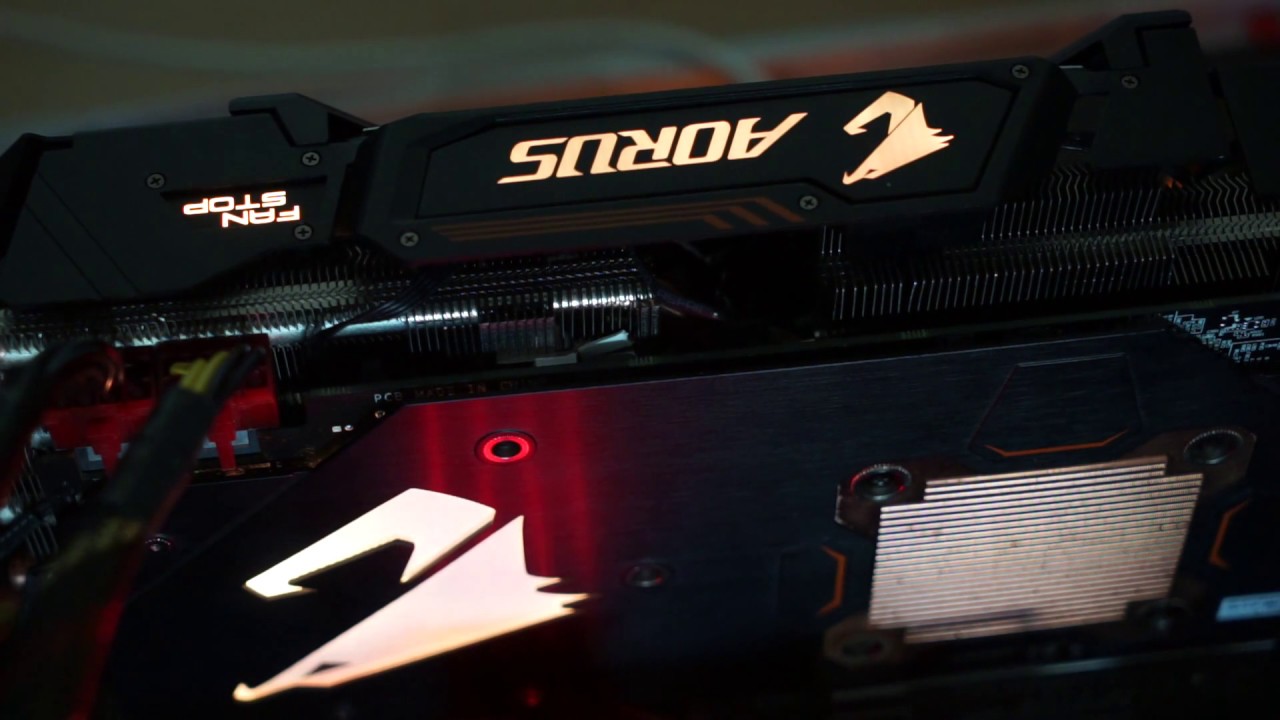 GIGABYTE AORUS GeForce GTX 1080 XTREME EDITION 8G - RGB LED Effct III