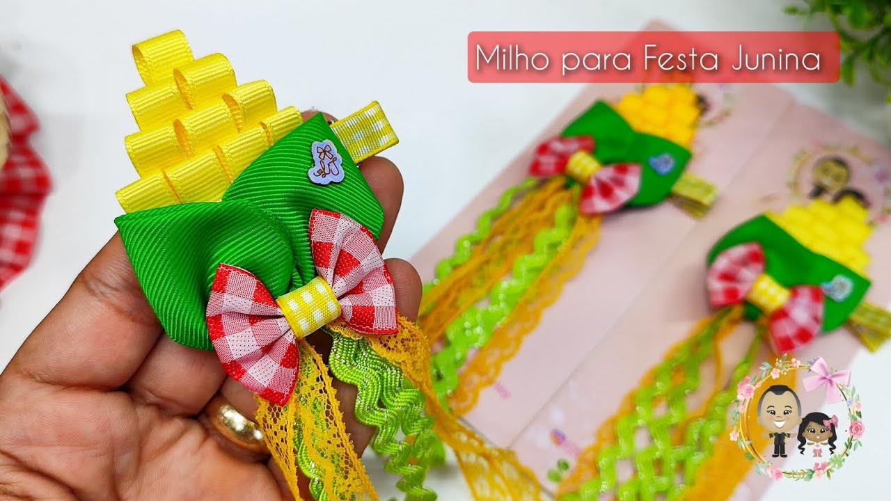 Milho de Fita para Festa Junina. Inspiração @lacosviana