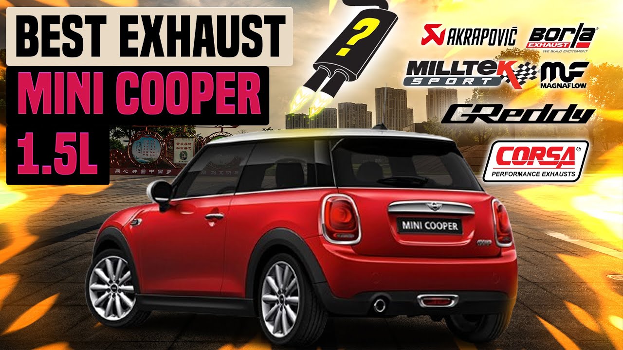 Mini Cooper Exhaust Sound 1.5L 🔥 Muffler Delete,Straight Pipe,Turbo,Tuned,Review,Acceleration,Mods+