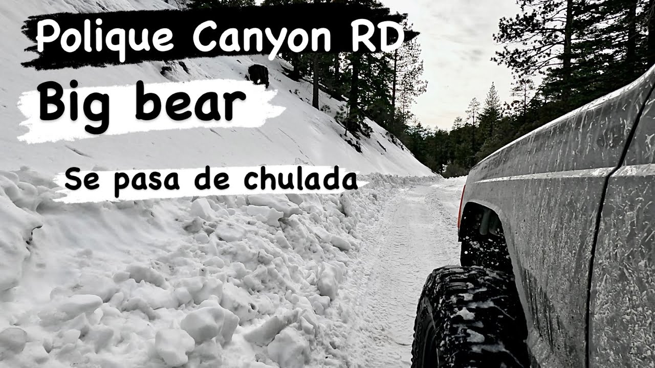 POLIQUE CANYON RD