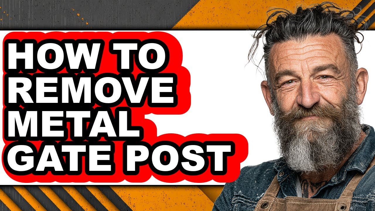 How to Remove Metal Gate Post (full Guide)