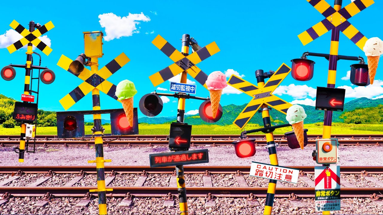 The Railroad Crossing with Obvious Emotions