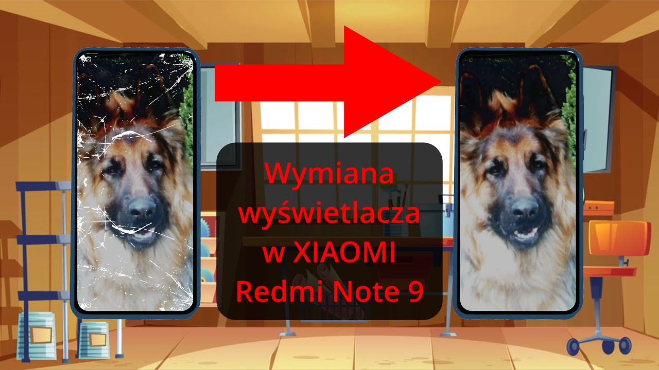 Wymiana wyświetlacza w Xiaomi Redmi Note 9 w domu