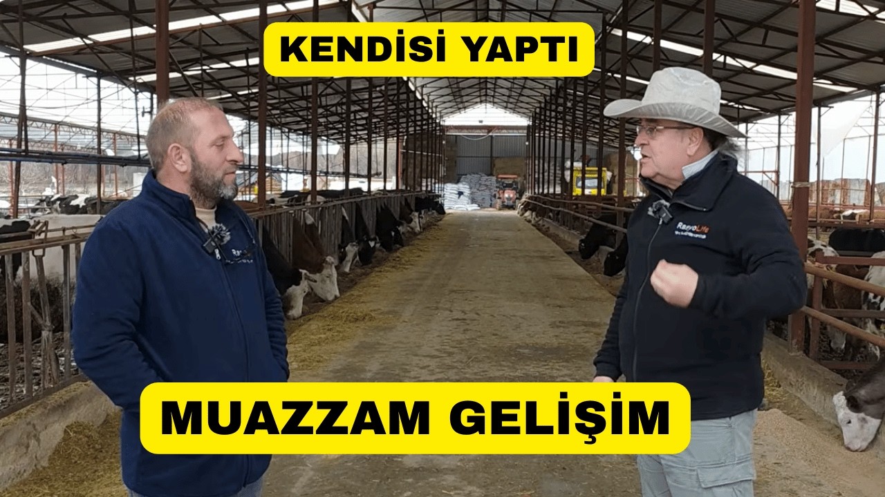 Bu Çiftçi Tüm İnşaatı Kendisi Yapıyor! Gelişim İnanılmaz!