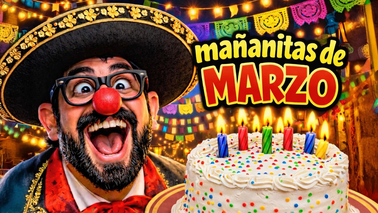 Mañanitas para los que cumplen en MARZO 🎂🌟 | ¡Felicita con alegría!