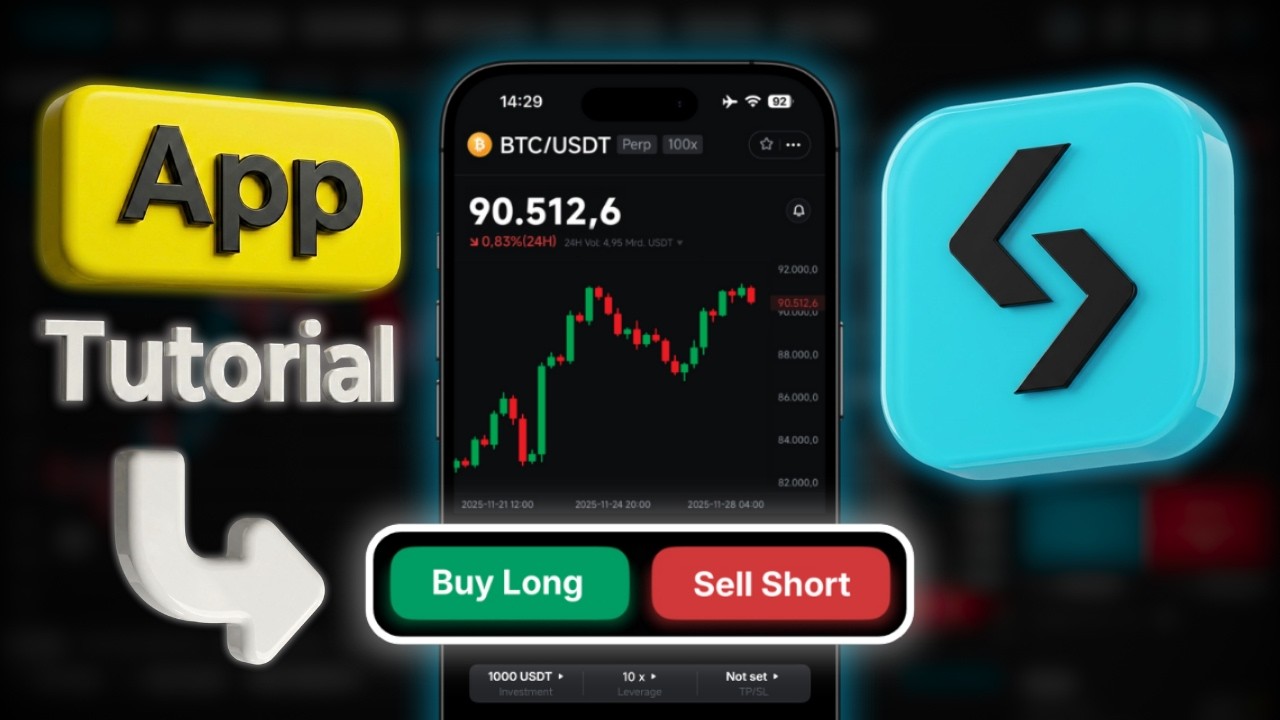 Bitget App Tutorial ✅&nbsp;Futures Trading on Your Phone (Long & Short)