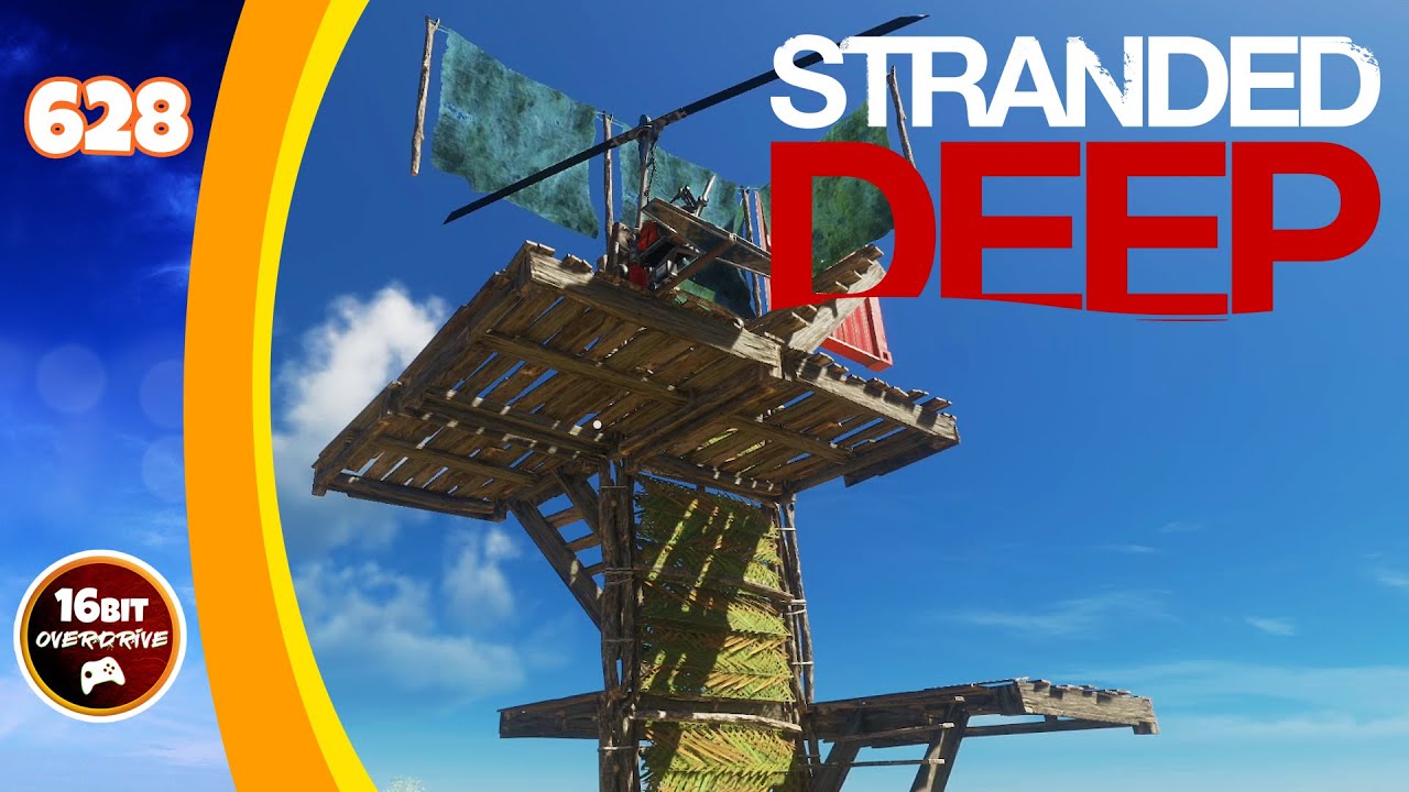 Building A Signal Tower For Navigation - Stranded Deep (628)