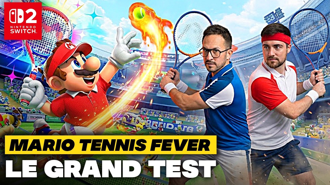 MARIO TENNIS FEVER TEST 🎾 JEU, SET et TEST sur Nintendo Switch 2 : le jeu met la fièvre ou pas ?