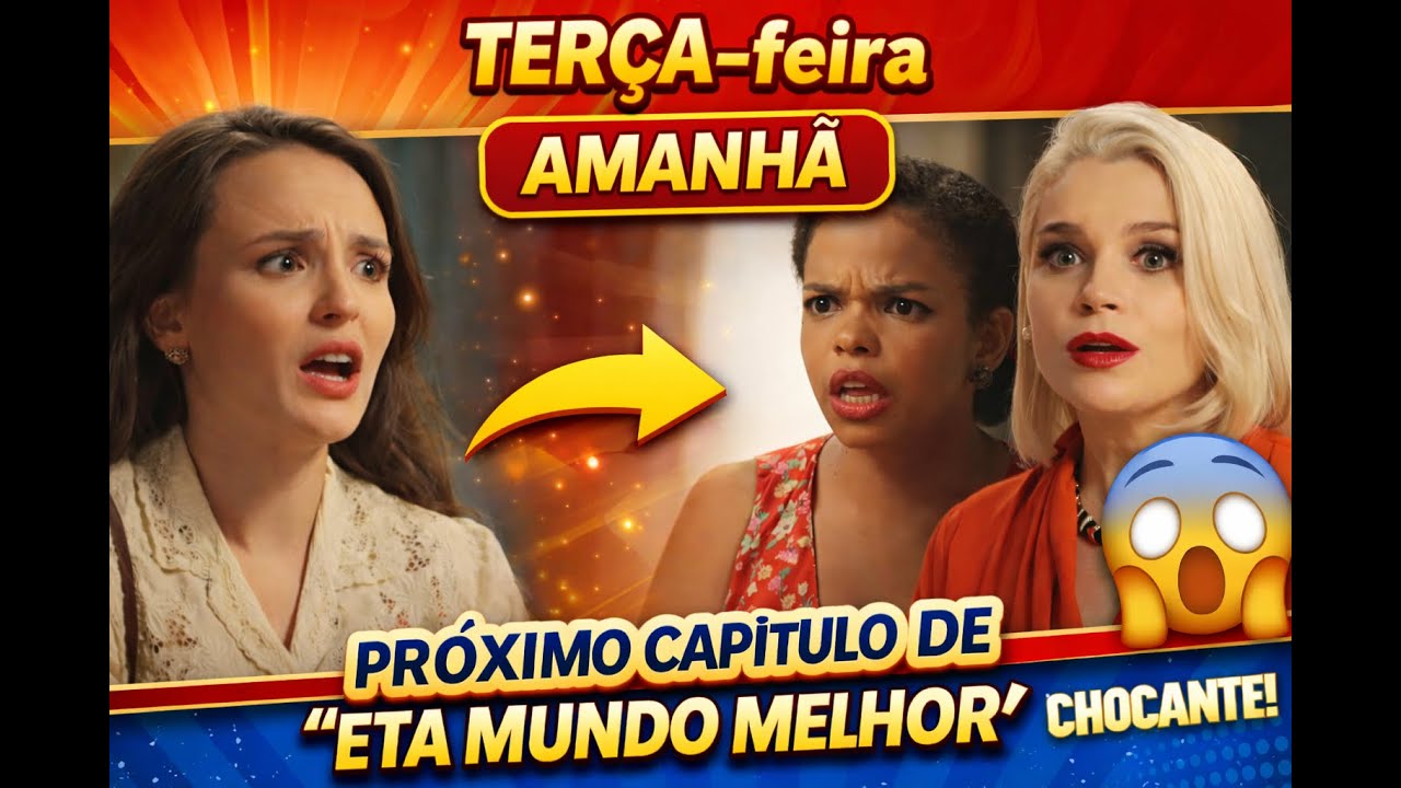 ETA MUNDO MELHOR! TERÇA 23/12 💔ESTELA DECLARA PARA TÚLIO! Simbá ARMA PARA Ernesto! Zé DEIXA Sítio! 😭