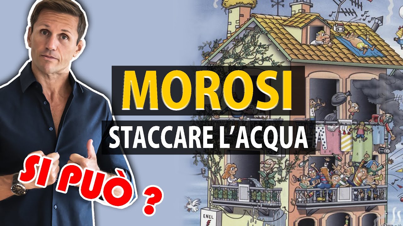 Si può staccare l’acqua ai morosi del condominio? | avv. Angelo Greco | Questa è la Legge