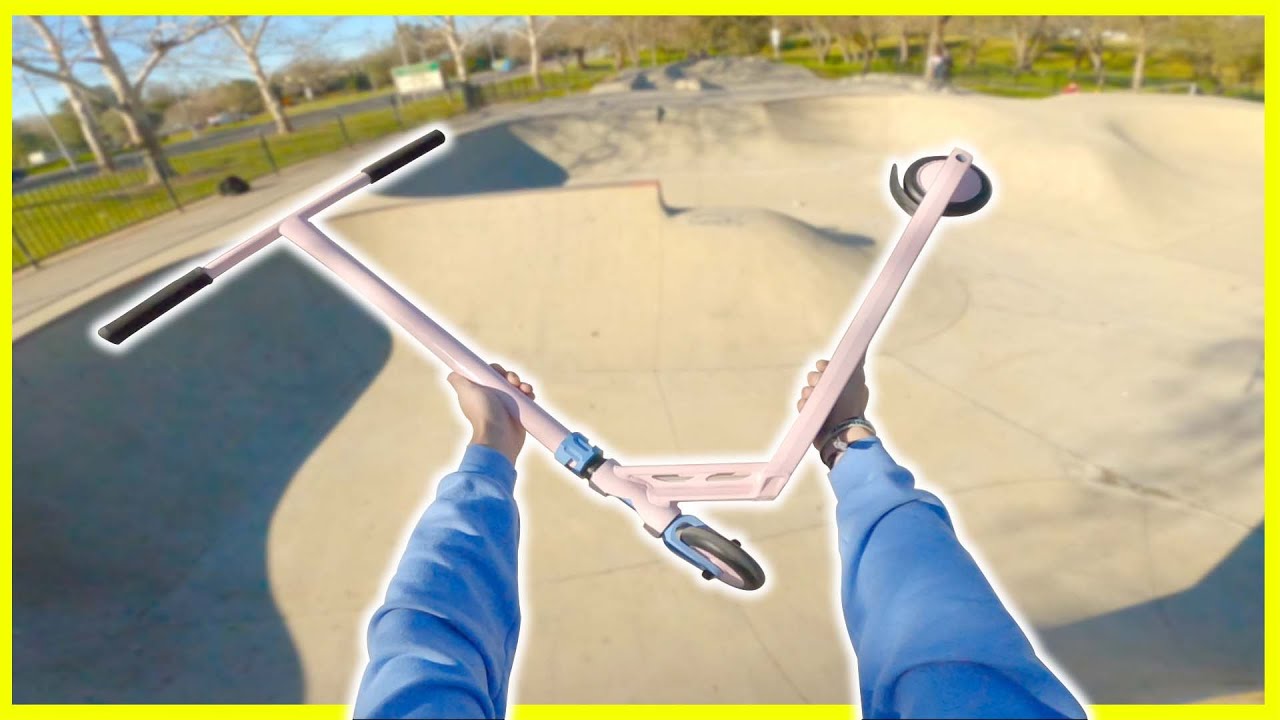 I PAINTED MY ENTIRE PRO SCOOTER!