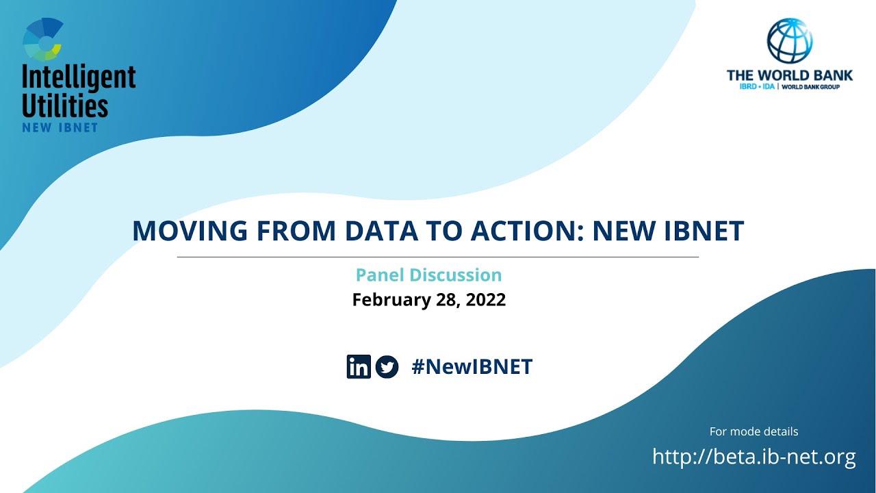How to move from data to action: New IBNET