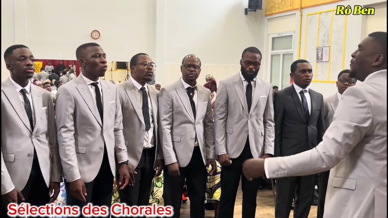 Sélections des Chorales lors du mariage de Pr NSimba et Ma Genobie 30/08/2025