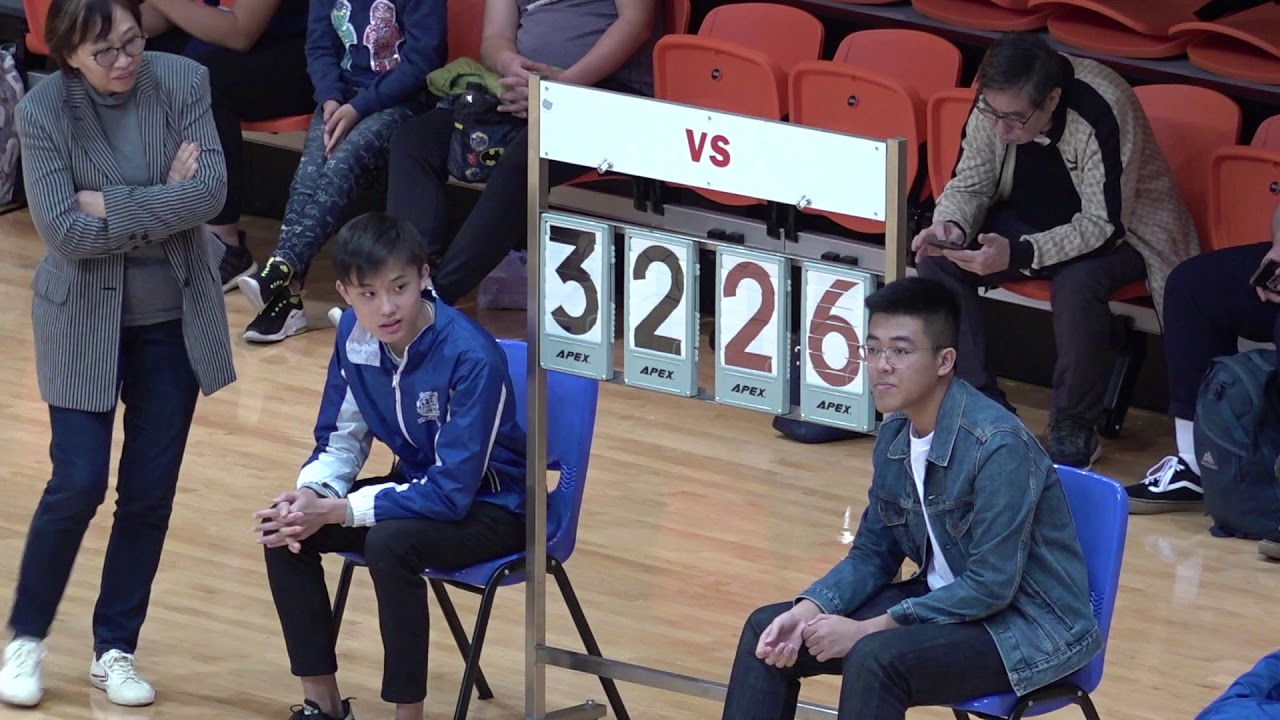 191224 聖若瑟英中 vs 拔萃男書院（九龍區D1男子甲組籃球賽四強）